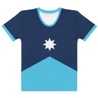 Image 1 of Minnesota State Flag T-Shirt (Fem Fit)