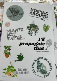 Image 2 of Dirty Hoe Sticker Sheet
