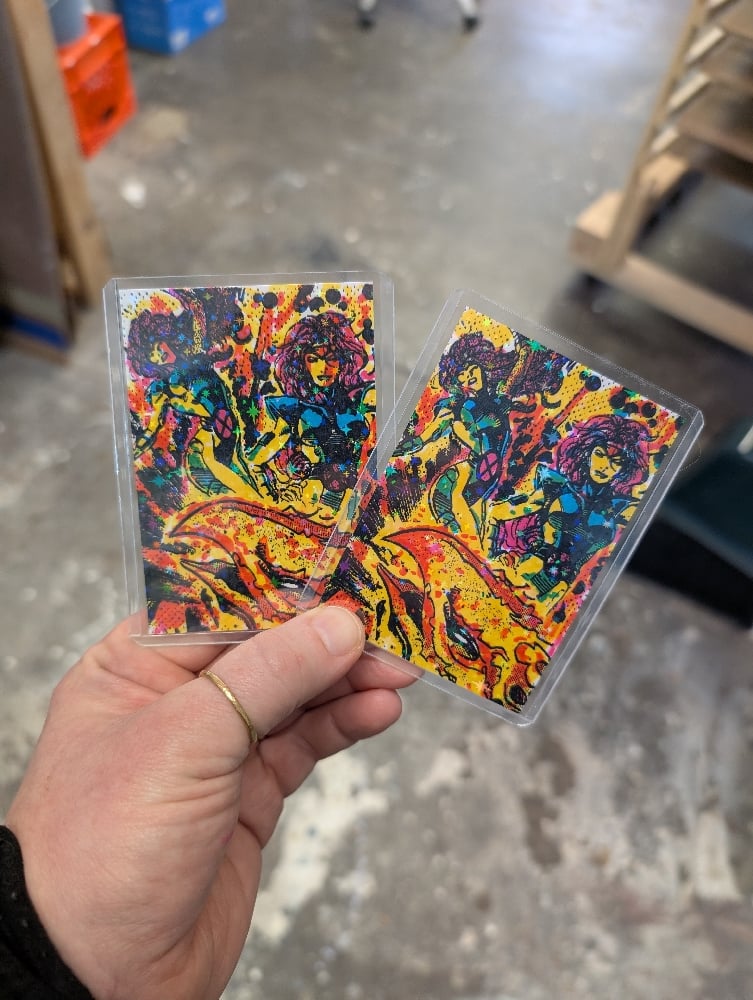Image of From the ashes! Holographic card.