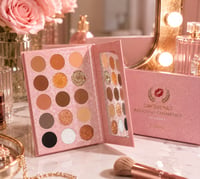 Image 3 of Princess Eyeshadow Palette With Pink Brushes Bundle 