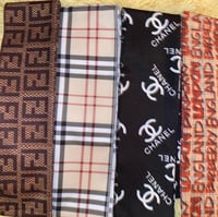 Image 4 of Lux Extra Long Self Tie Headbands 