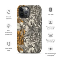 Image 17 of Colorful Trio Botanical Plants Art Nouveau Tough Case for iPhone®