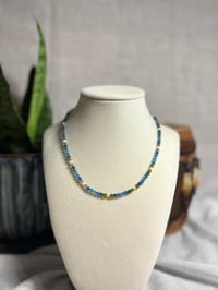 'green & blue diamonds' necklace