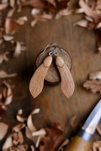 Image 1 of Maple/Sycamore seed - Earrings 