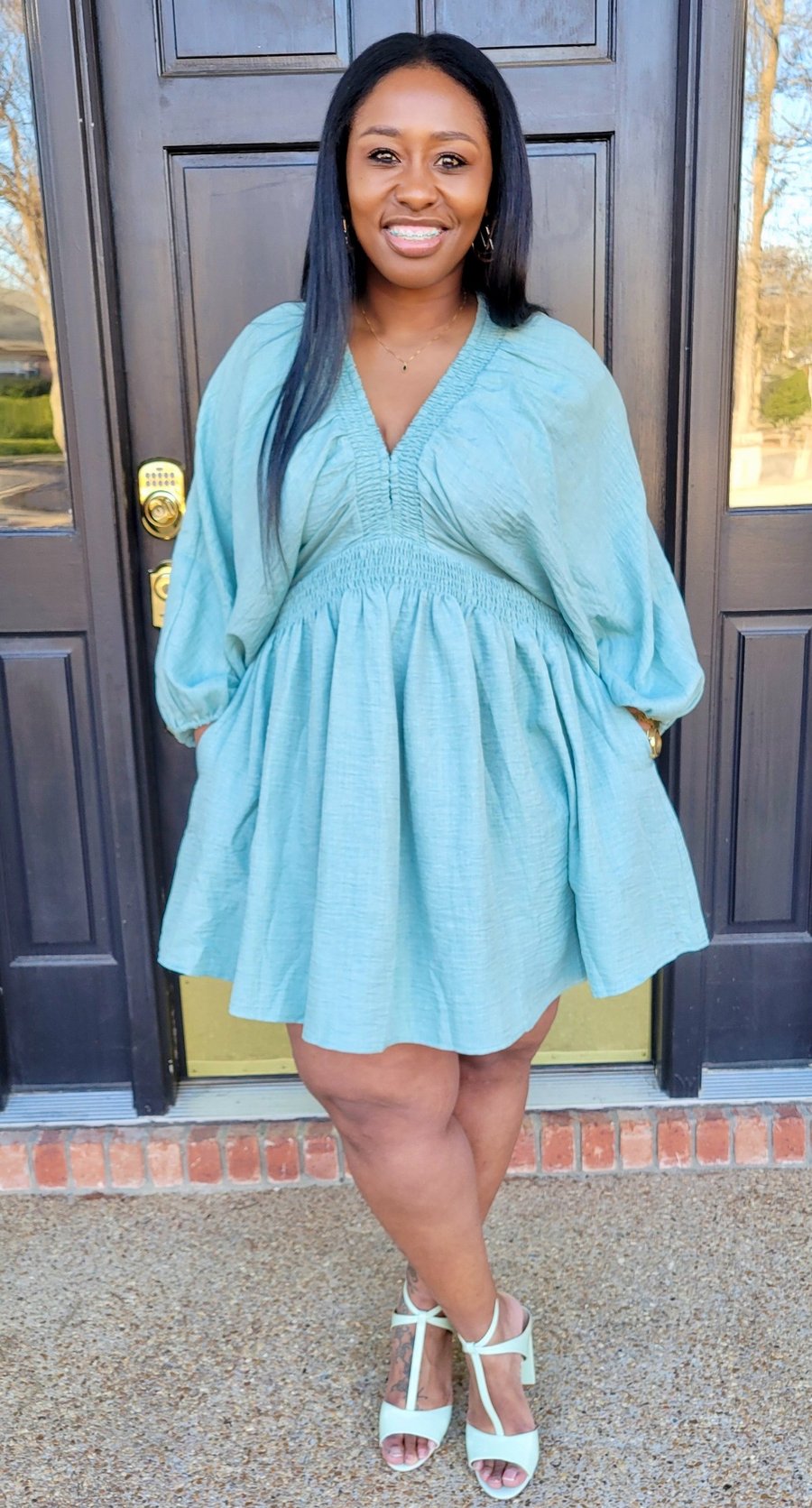 Image of Mint Condition Bat Sleeve Dress