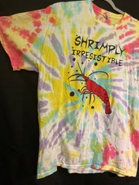 Image 2 of XL Shrimply Irresistible Tie Dye Shirt