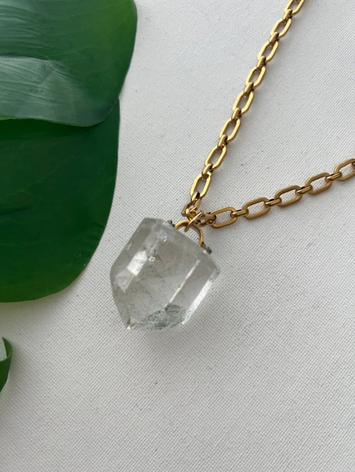 Image of THIQUE • Quartz Nugget Necklace