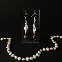 Image 2 of Sterling Silver / ‘Toothache’ Earrings 