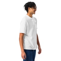 Image 1 of Unisex pique polo shirt