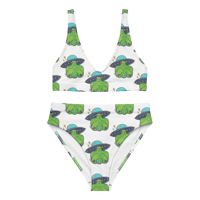 Image 1 of Alien Boobies Recycled high-waisted bikini