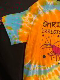 Image 2 of MEDIUM Shrimply Irresistible Tie Dye Shirt 1 copy