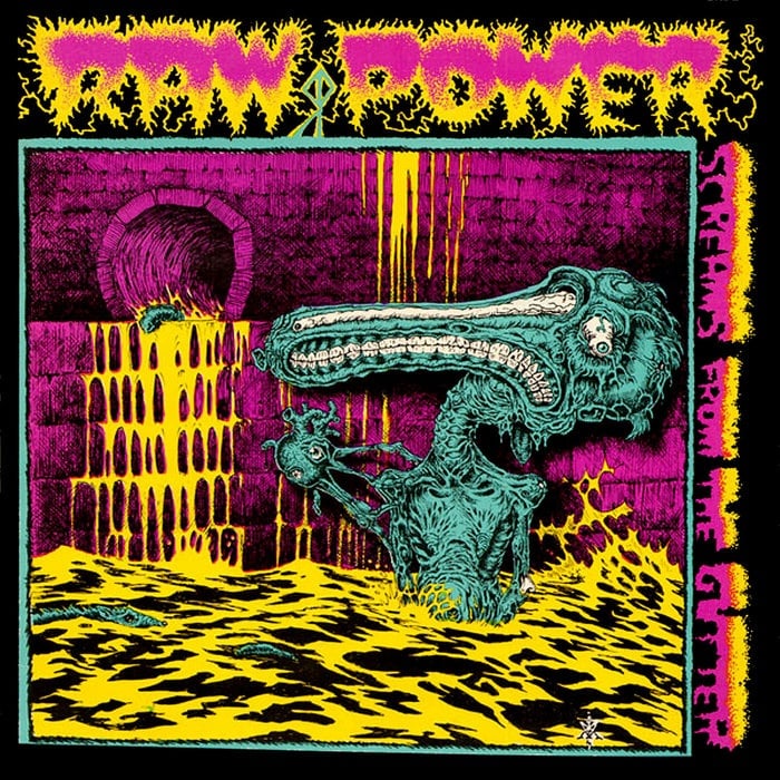 RAW POWER "Screams from the gutter" ( LP gatefold, Black ) 