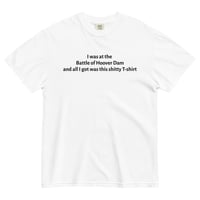 Image 1 of Battle of Hoover Dam Tee (Black Text)