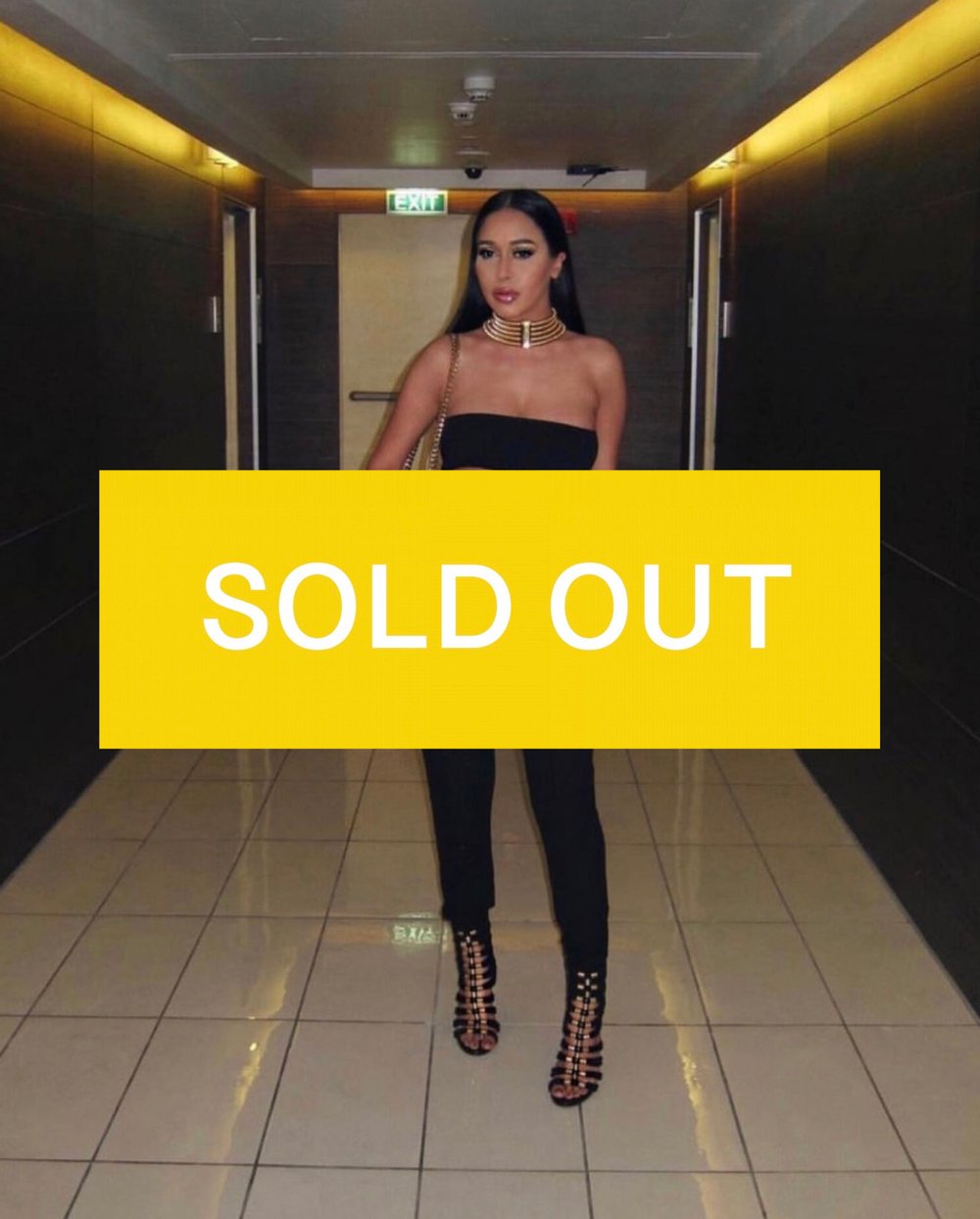 Image of BALMAIN x H&M ROPE GLADIATOR HEELS (SIZE 41)