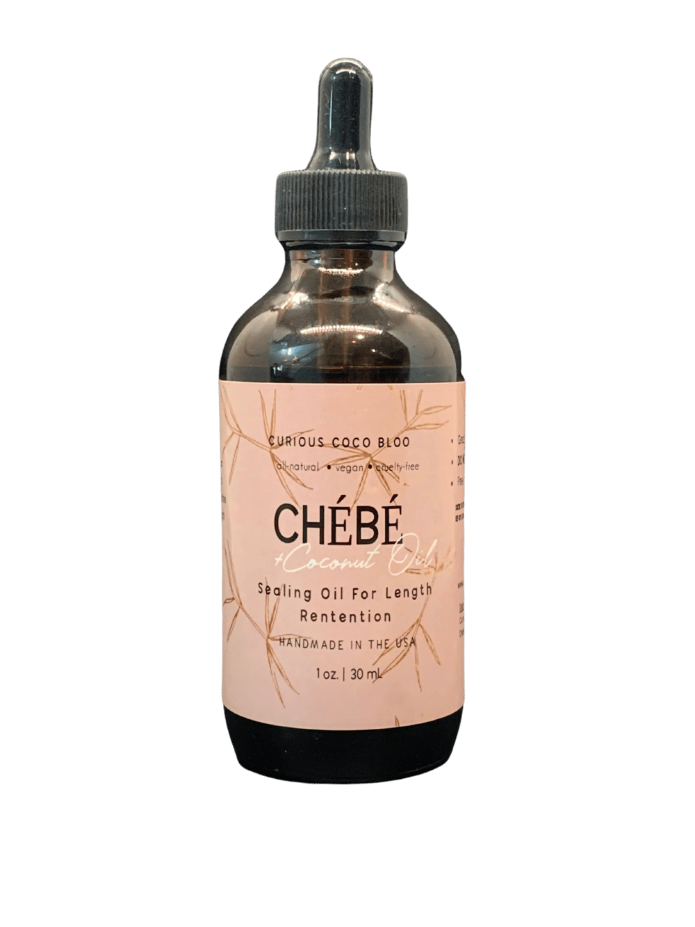 Image of CHEBE + COCONUT  SEALING OIL FOR LENGTH RETENTION 
