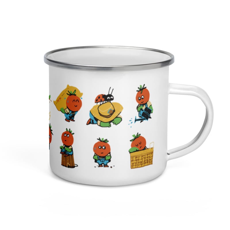 Image of "Tomato Farmer" Camper Mug