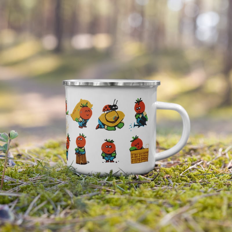 Image of "Tomato Farmer" Camper Mug