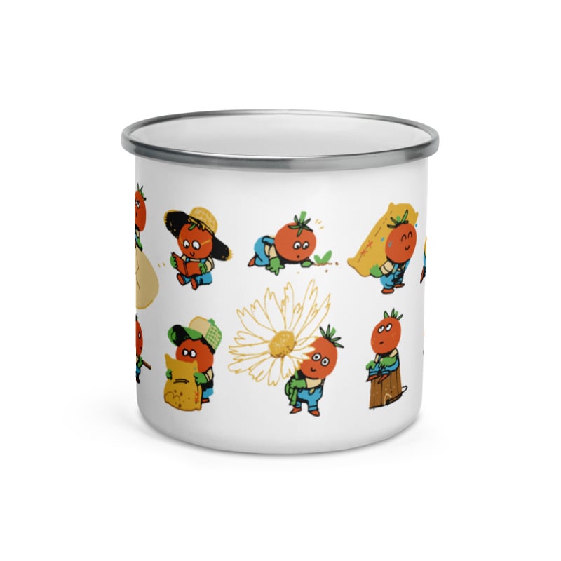 Image of "Tomato Farmer" Camper Mug