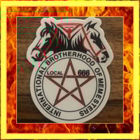 Memesters Local 666 Logo Sticker