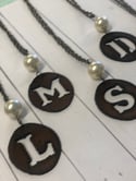 Initial necklaces 