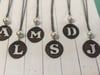 Initial necklaces 