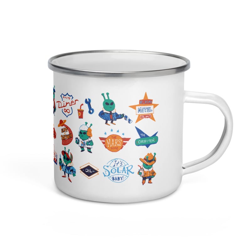 Image of "Space Truckin" Camper Mug