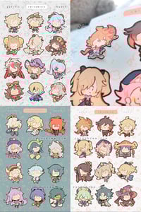 Image 3 of Genshin Impact | 4"x6" Sticker Sheet