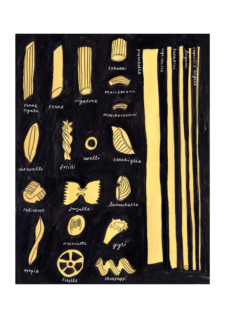 Pasta Shapes
