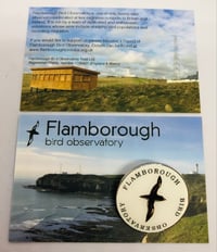 Image 1 of Flamborough Bird Observatory Pin Badge