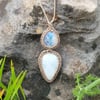 Larimar & Moonstone Necklace