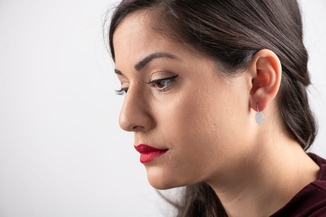 EARRINGS silver 925 ,   Island 1, #034-19