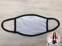 Sublimation Mask Blank (Adult Size)