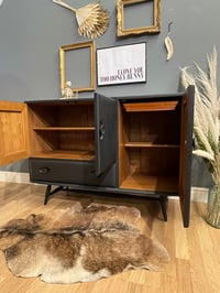 Image 4 of Stunning all black  Ercol Windsor sideboard 