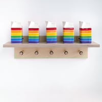 Image 1 of Rainbow Milk Jug 