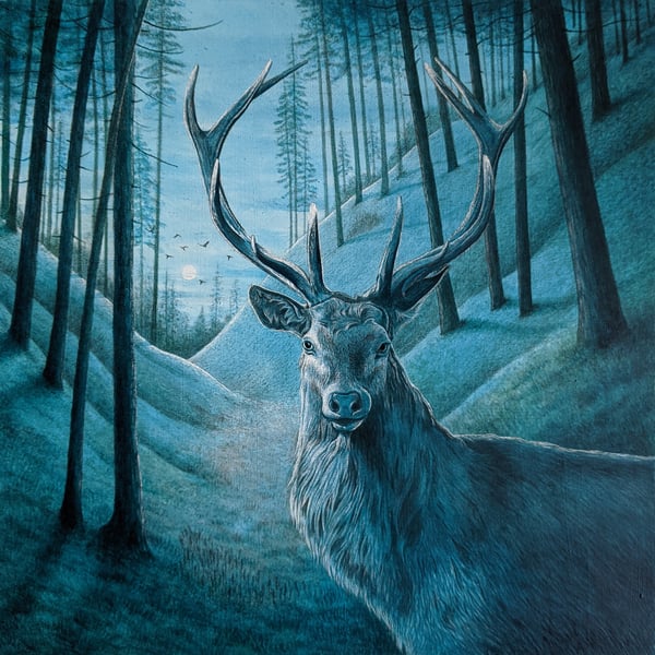 Image of Blue Stag