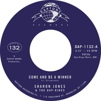 Sharon Jones & The Dap-Kings - Come and Be A Winner 45