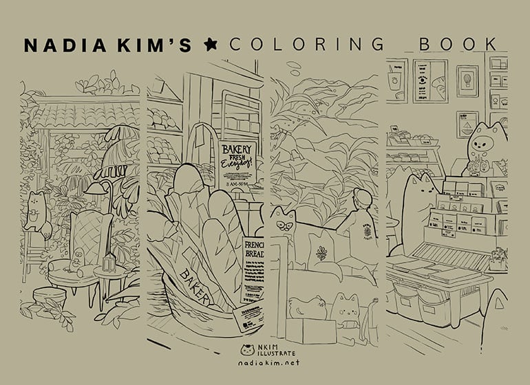 Download Nkim S Coloring Book Digital Pdf Version Nkimillustrate