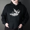 *PRE-ORDER* Evil Lovecat Hoodie - Goth Version