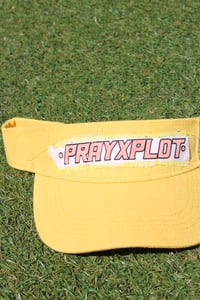 Image of fire visor in yellow 