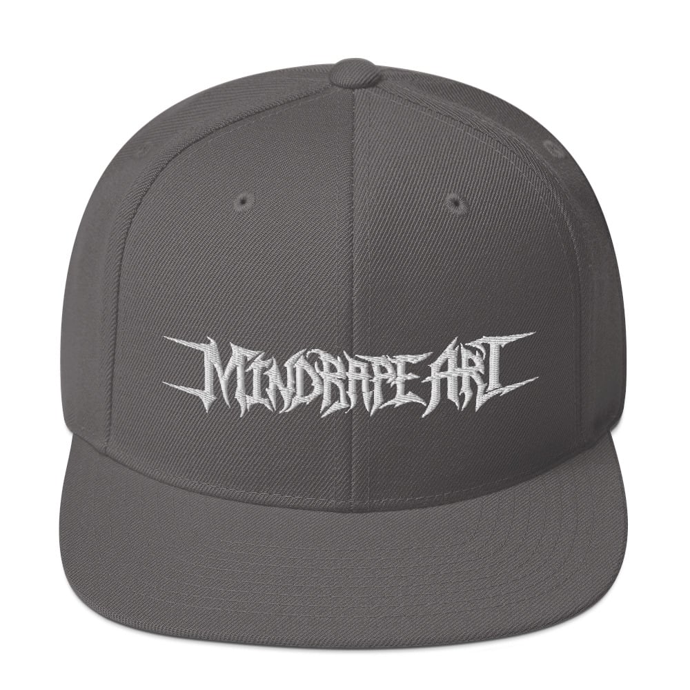 Mindrape Art Snapback Hat by Mark Cooper Art