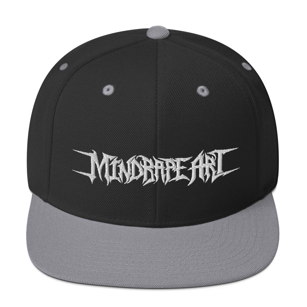 Mindrape Art Snapback Hat by Mark Cooper Art