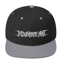 Image 3 of Mindrape Art Snapback Hat by Mark Cooper Art