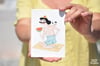 BATHERS II • set of 8 postcards