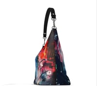 Image 2 of Square Hobo bag