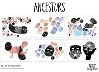 Image 2 of ANCESTORS • set of 6 postcards