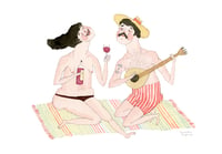 Image 1 of Portuguese Bathers • print