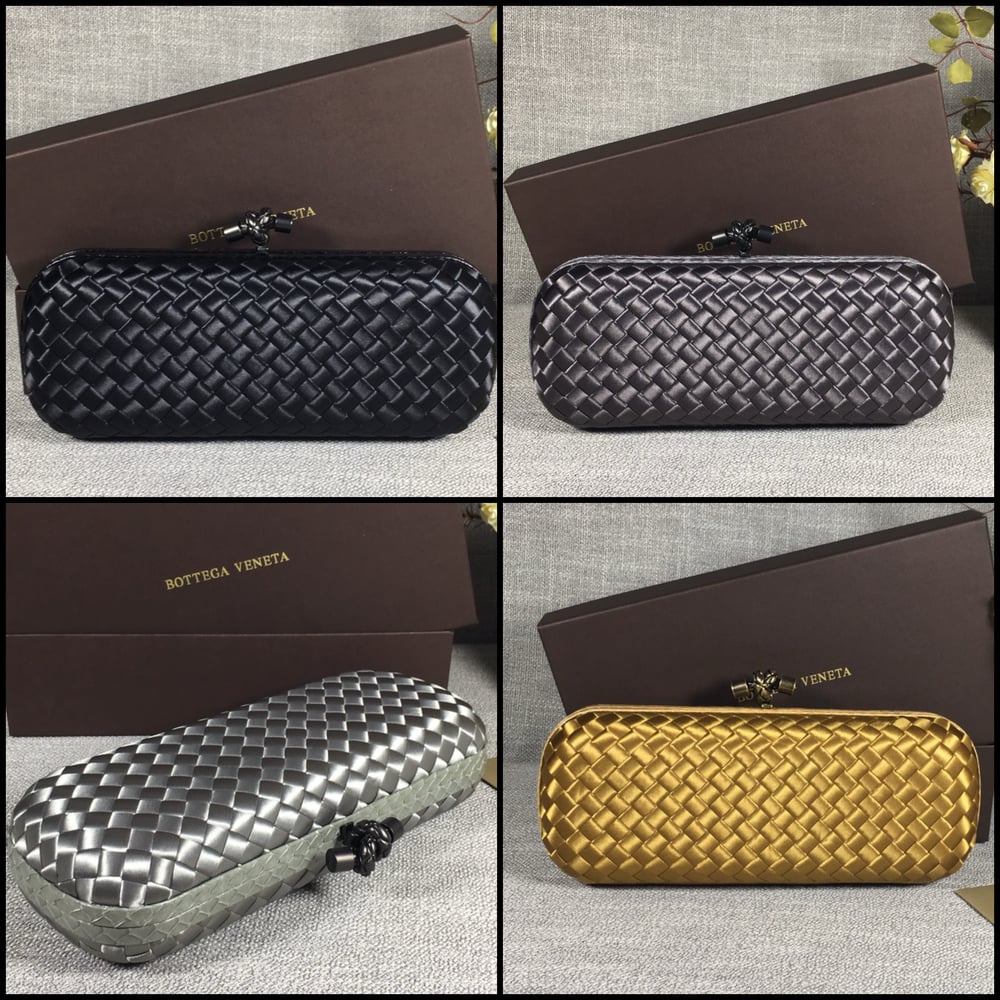 BV Woven Long Clutch