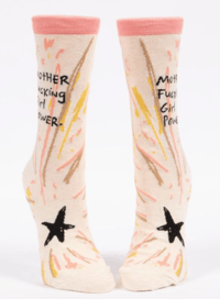 Image 2 of MF Girl Power Crew Socks