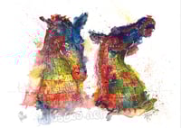 “The Kelpies” 2021, Giclée Print A4 / 29.7 x 21cm