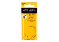 John James (England) Curved Beading Needles